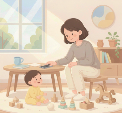 放下手机，给孩子“在场”的陪伴