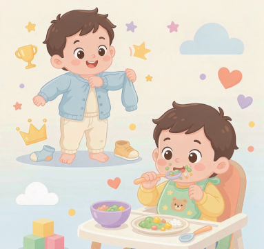 自己的事情自己做：从小培养独立性